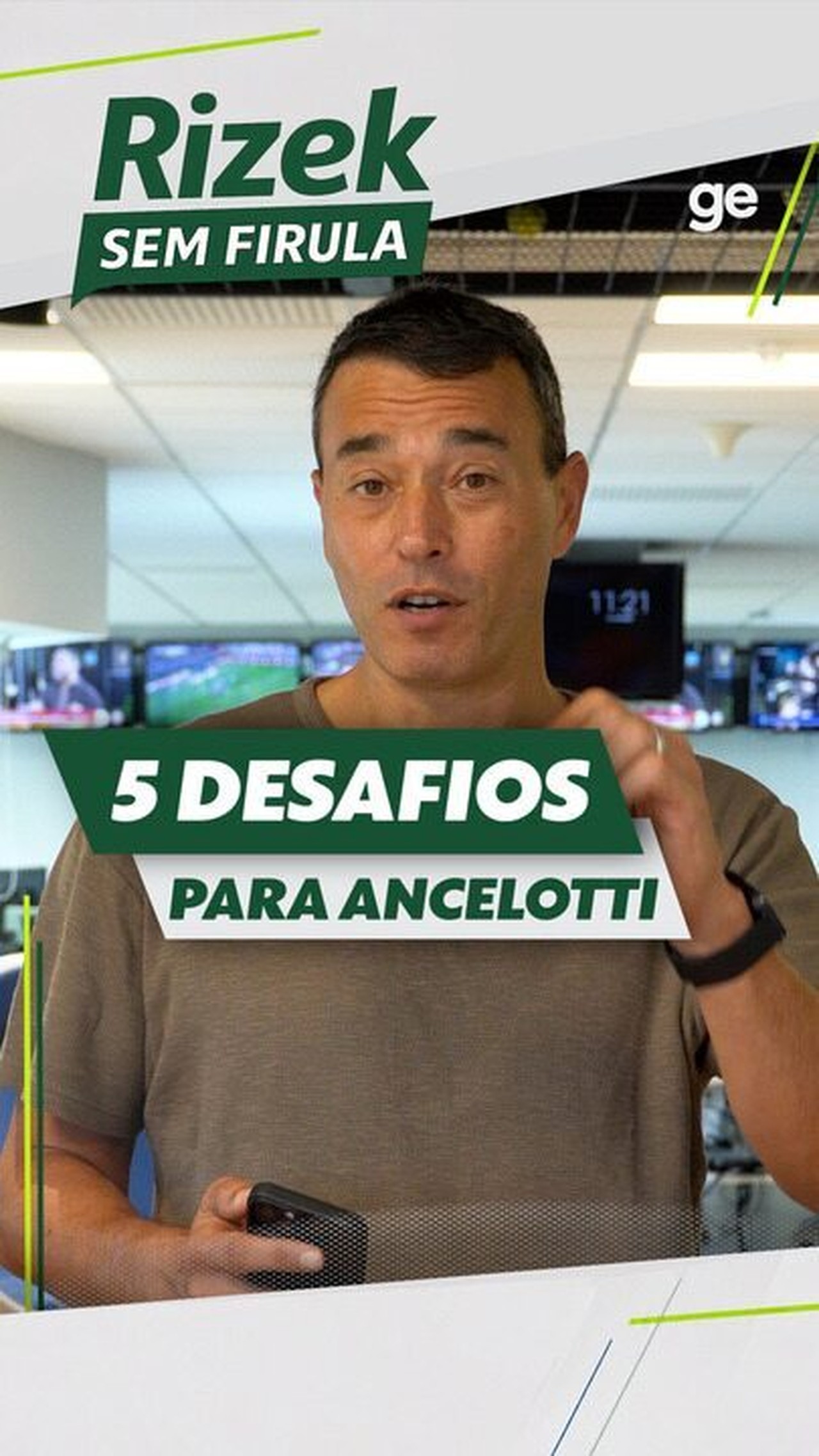 Ancelotti reencontra elenco do Real Madrid após assumir comando da seleção brasileira