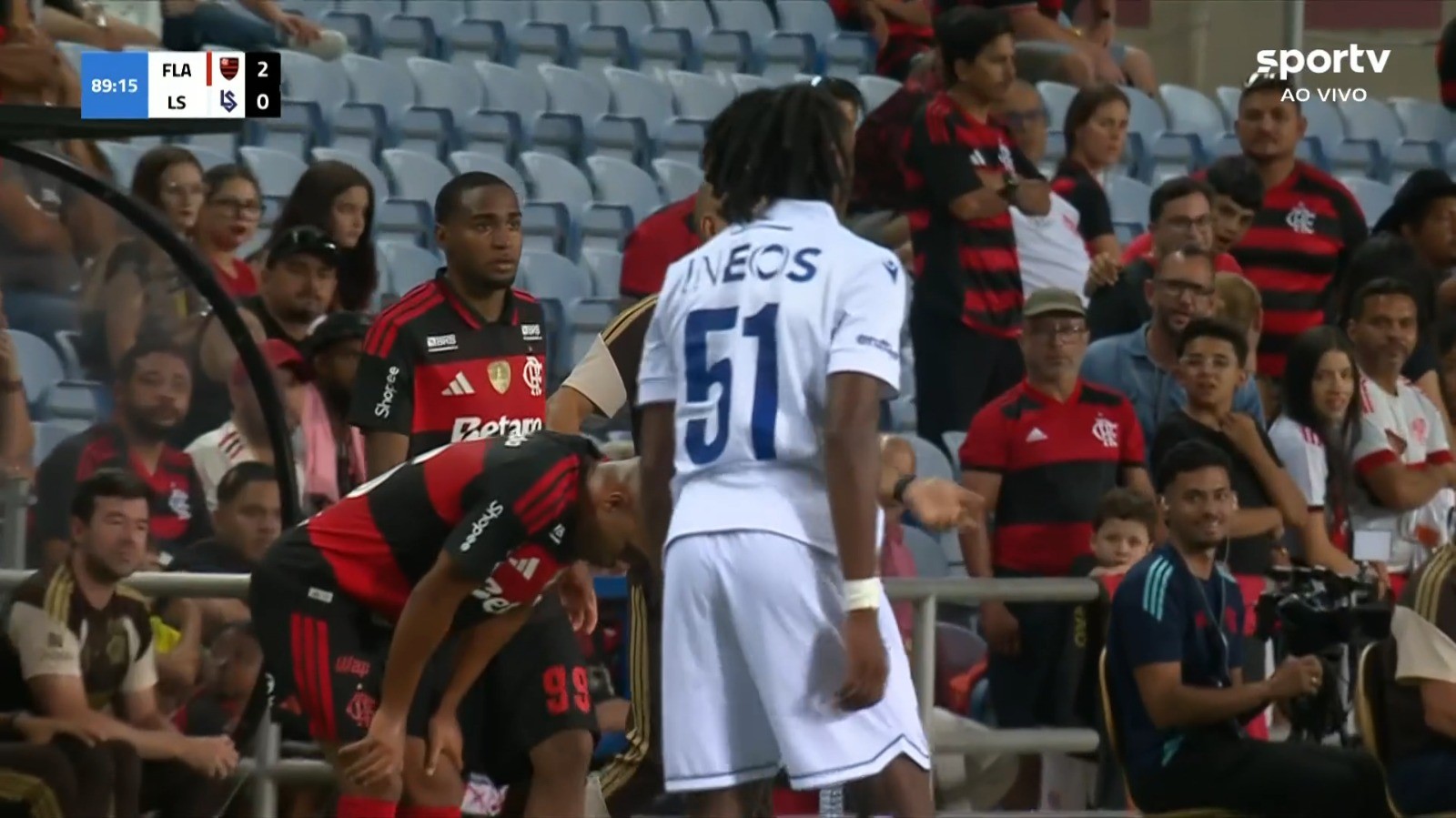 Jardim elogia Lorran e Wallace Yan em amistoso do Flamengo: "Nem sempre existe espaço para jovens"