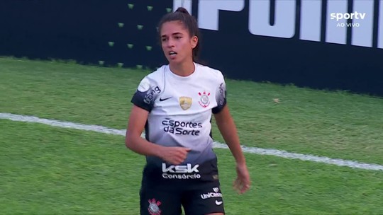 Maranhense marca hat-trick e comanda goleada do Corinthians na Libertadores Feminina  - Programa: Tempo Real 