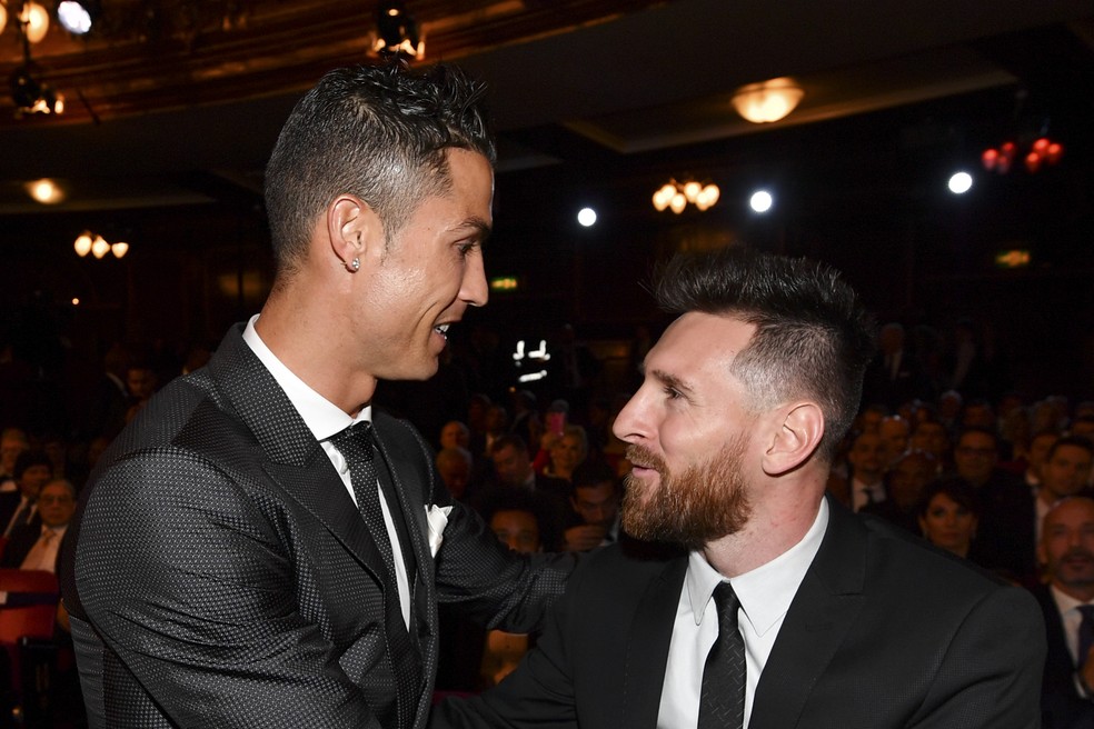 Cristiano Ronaldo ironiza Bola de Ouro de Messi; veja