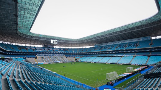 Arena do Grêmio prepara trocajogos bet365refletores e público ampliado para jogo com o Flamengo