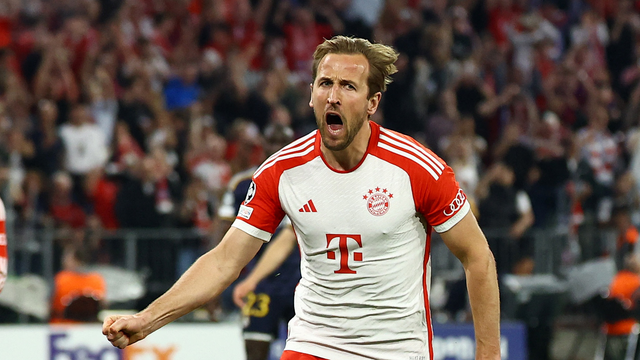 Bayern de Munique x Real Madrid gol Kane