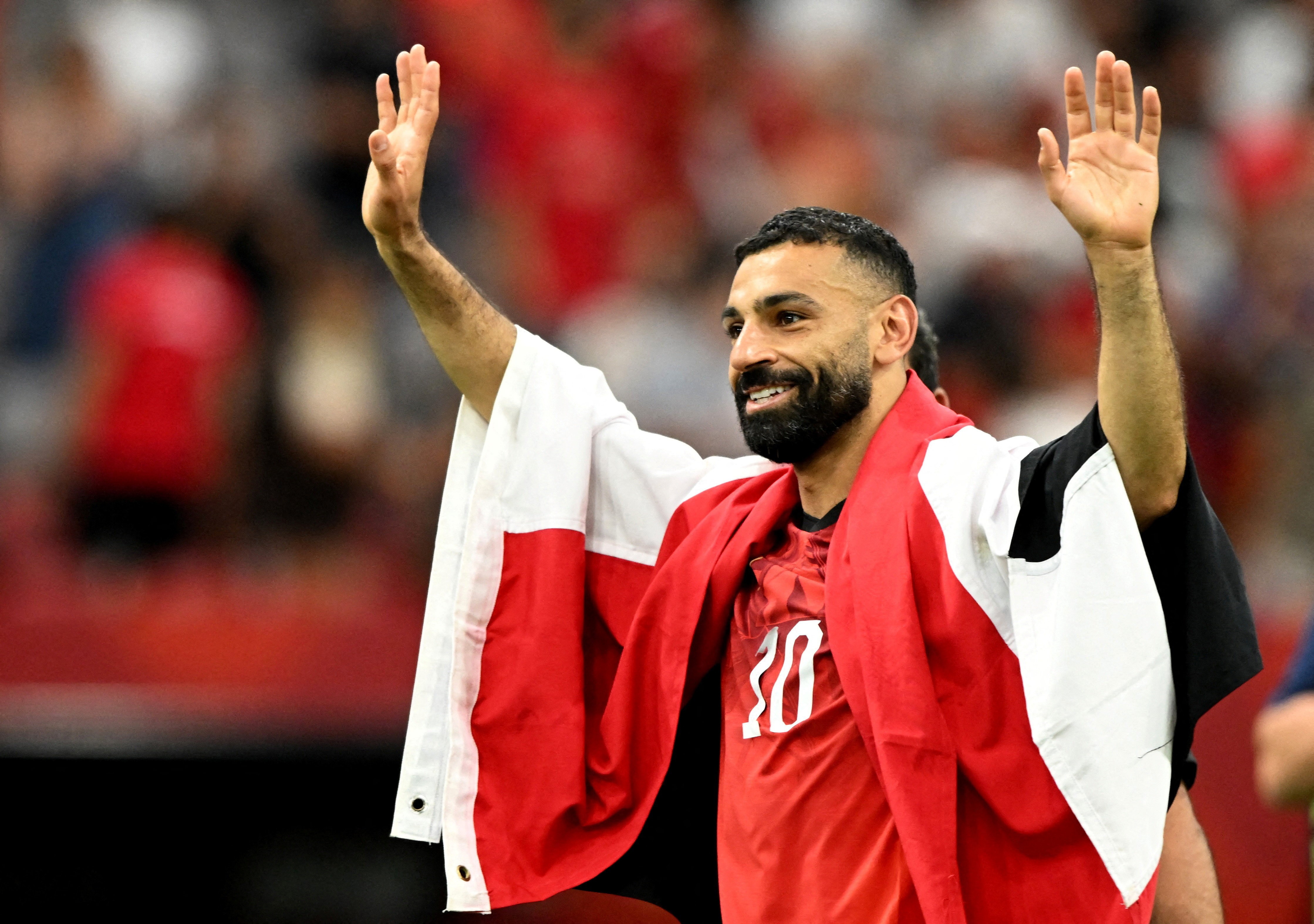 Salah faz história com o Egito e se aproxima de mais um recorde