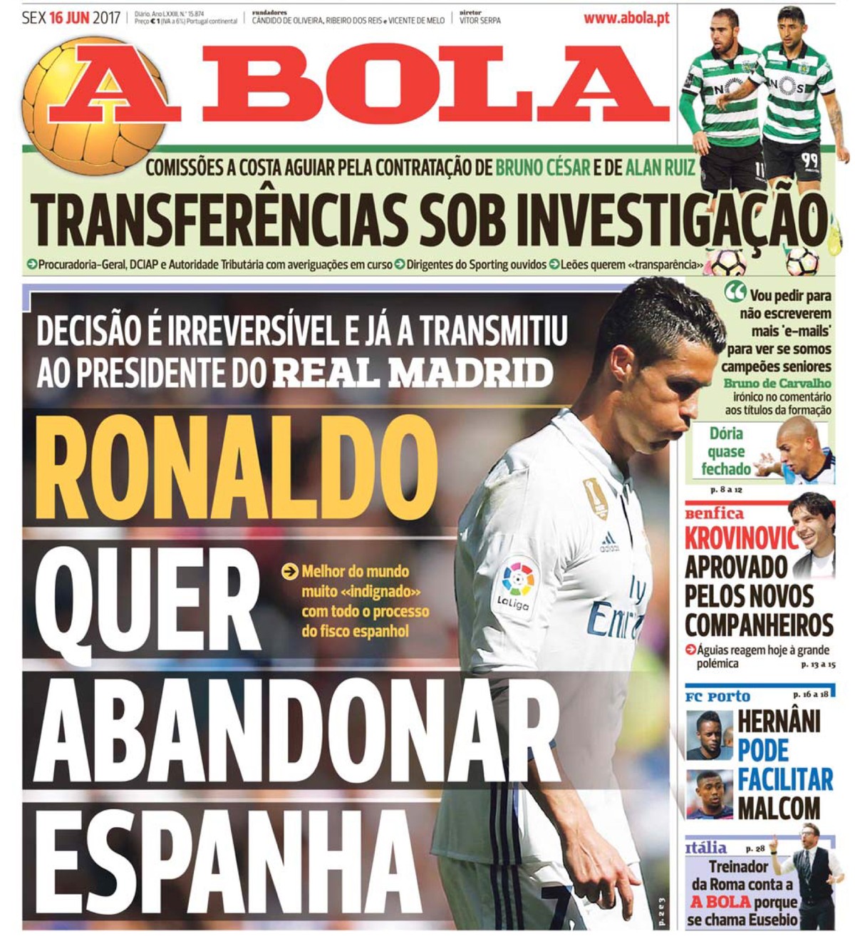 jornal-acusado-de-sonega-o-fiscal-cristiano-ronaldo-quer-deixar-a