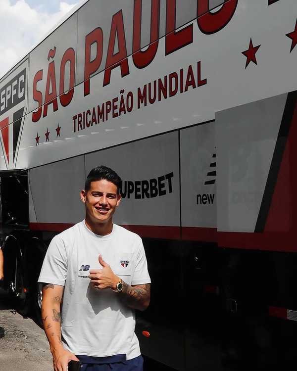 FIM DA LINHA! James deixa o São Paulo após destaque e atritos no clube.