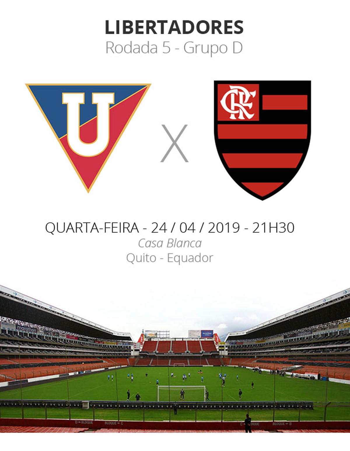 Libertadores: tudo o que você precisa saber sobre LDU x Flamengo ...
