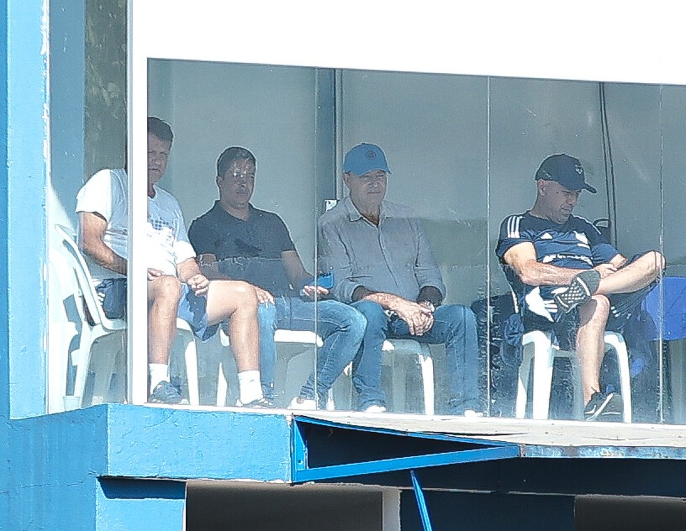 Adilson Batista, Pedro Lourenço e Leonardo Jardim no Cruzeiro