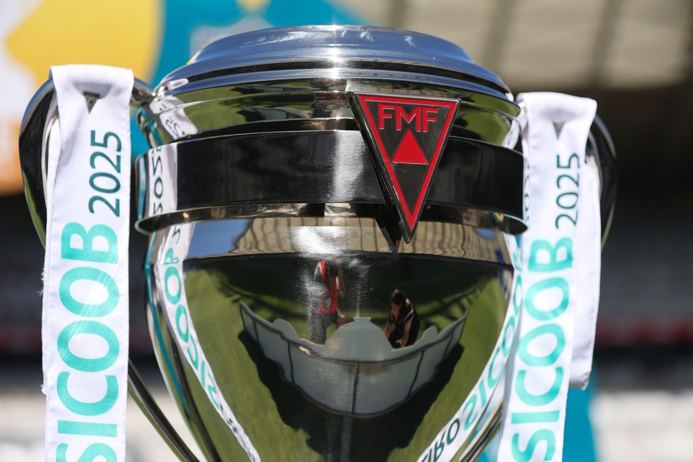 Troféu do Campeonato Mineiro 2025; Atlético-MG x América-MG; taça — Foto: Gilson Lobo/AGIF