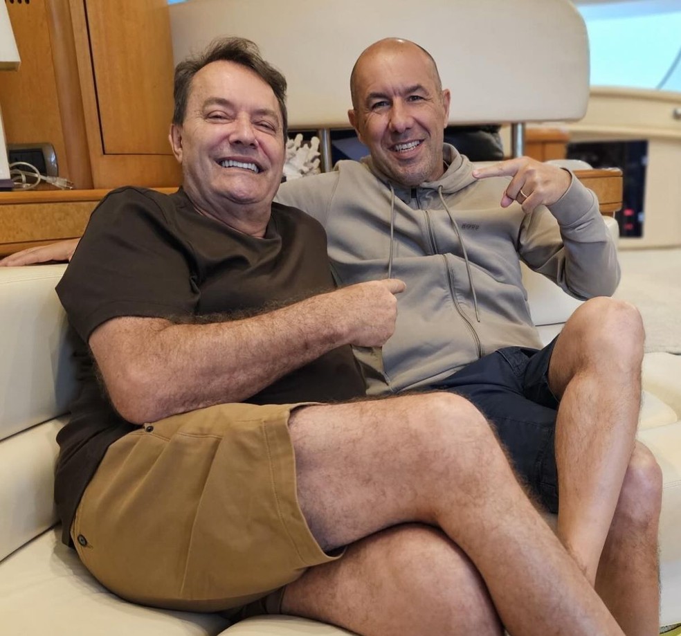 Pedro Lourenço e Leonardo Jardim; Cruzeiro — Foto: Divulgação