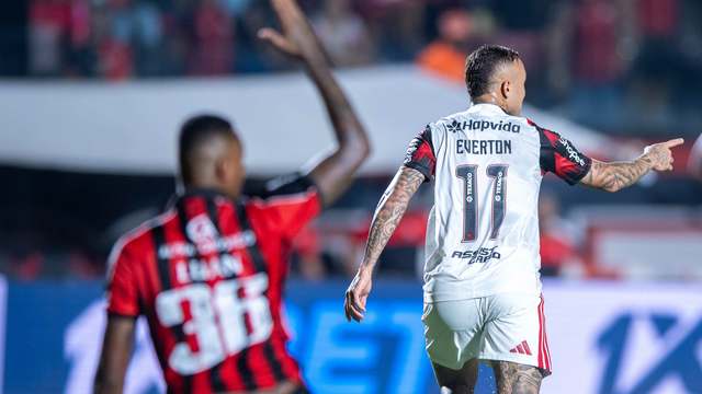 Everton Cebolinha - Vitória x Flamengo - Brasileirão - Barradão