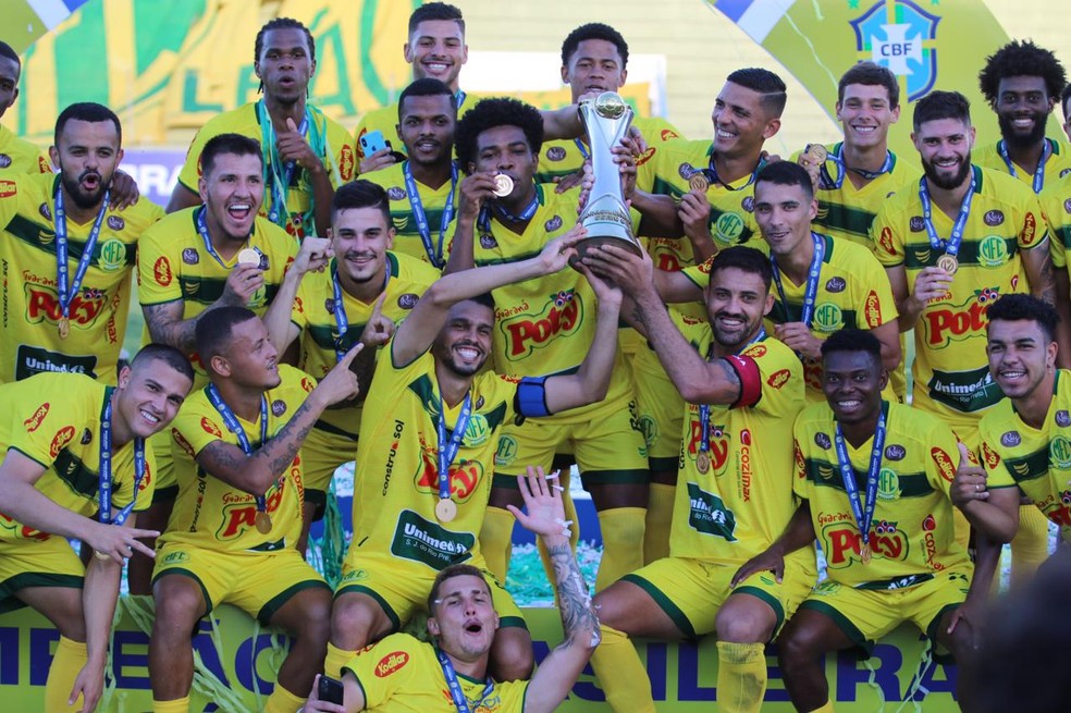 Mirassol, campeão da Série D do Brasileiro — Foto: Marcos Freitas/Agência Mirassol
