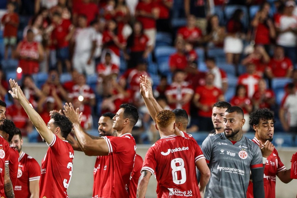 América-RN x Juazeirense — Foto: Alexandre Lago