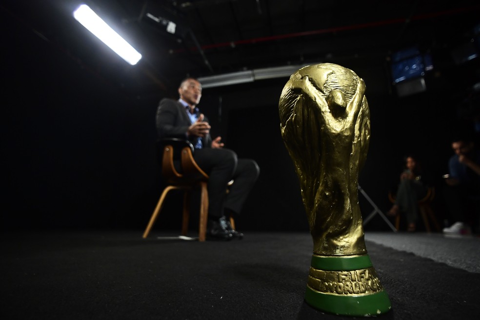 Cafu, ex-lateral e pentacampeão mundial com o Brasil — Foto: Marcos Ribolli