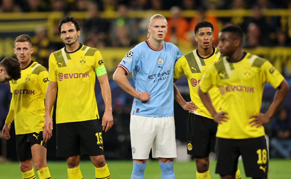 Manchester City x Borussia Dortmund na Champions: veja como foi o jogo