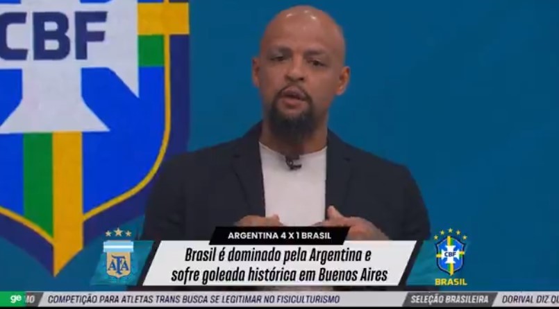 Felipe Melo critica Seleção: "Faltou culhão para o Brasil"