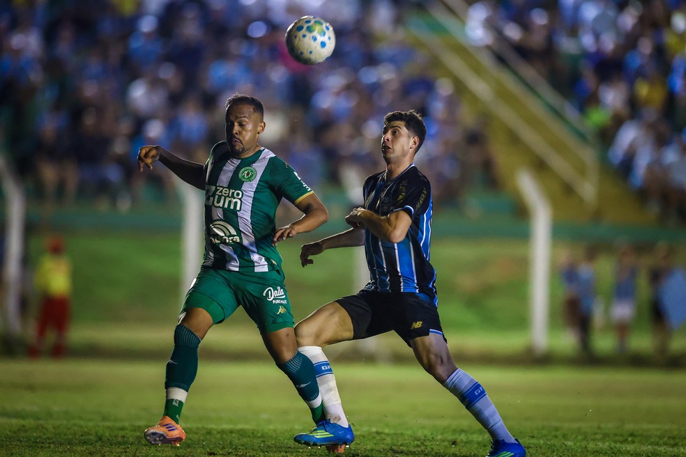 Jogo-treino entre Nardoni Grêmio x Chapecoense — Foto: Lucas Uebel/Grêmio