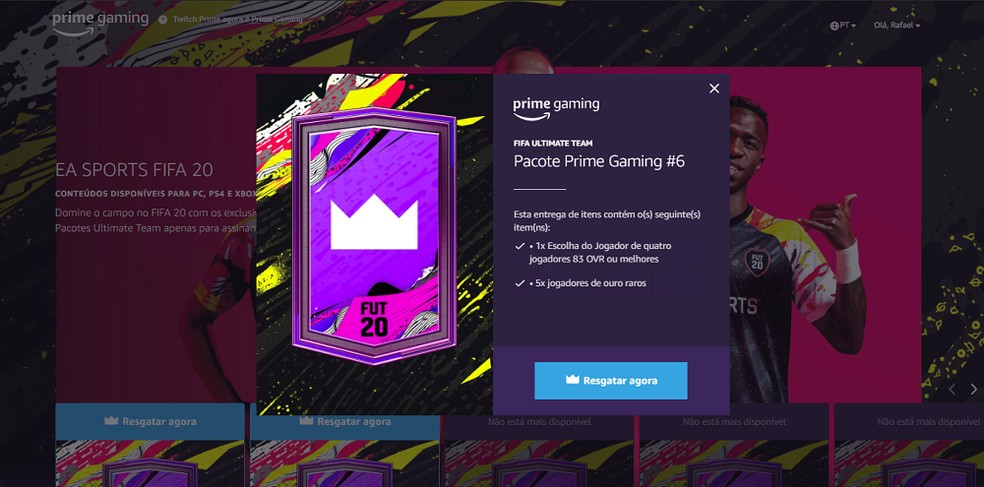 Prime Gaming revela pacote exclusivo para Roblox