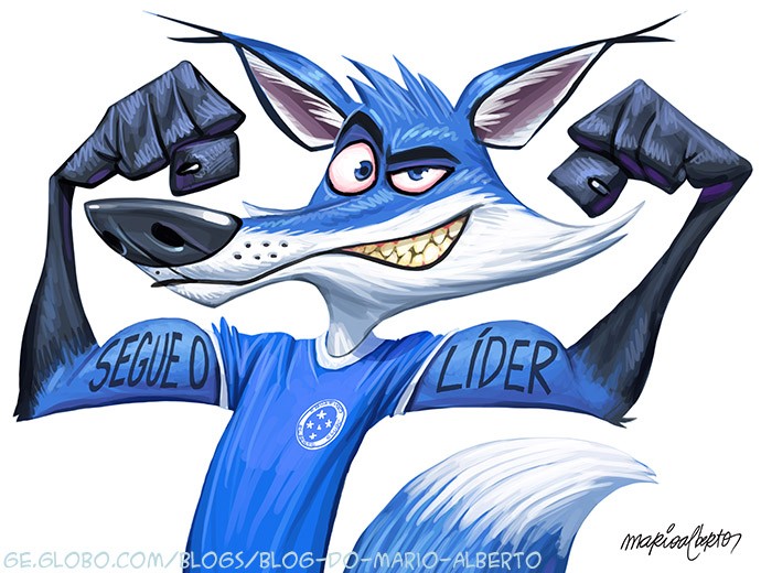 Tudo azul na liderança