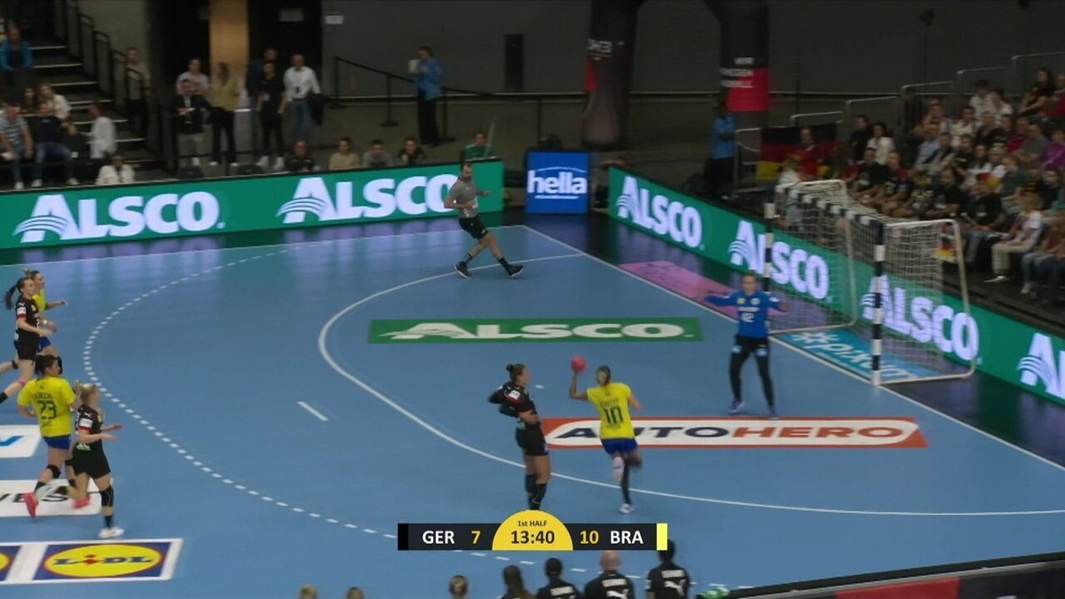 Brasilien schlägt Deutschland im Handball-Testspiel |  Olympia