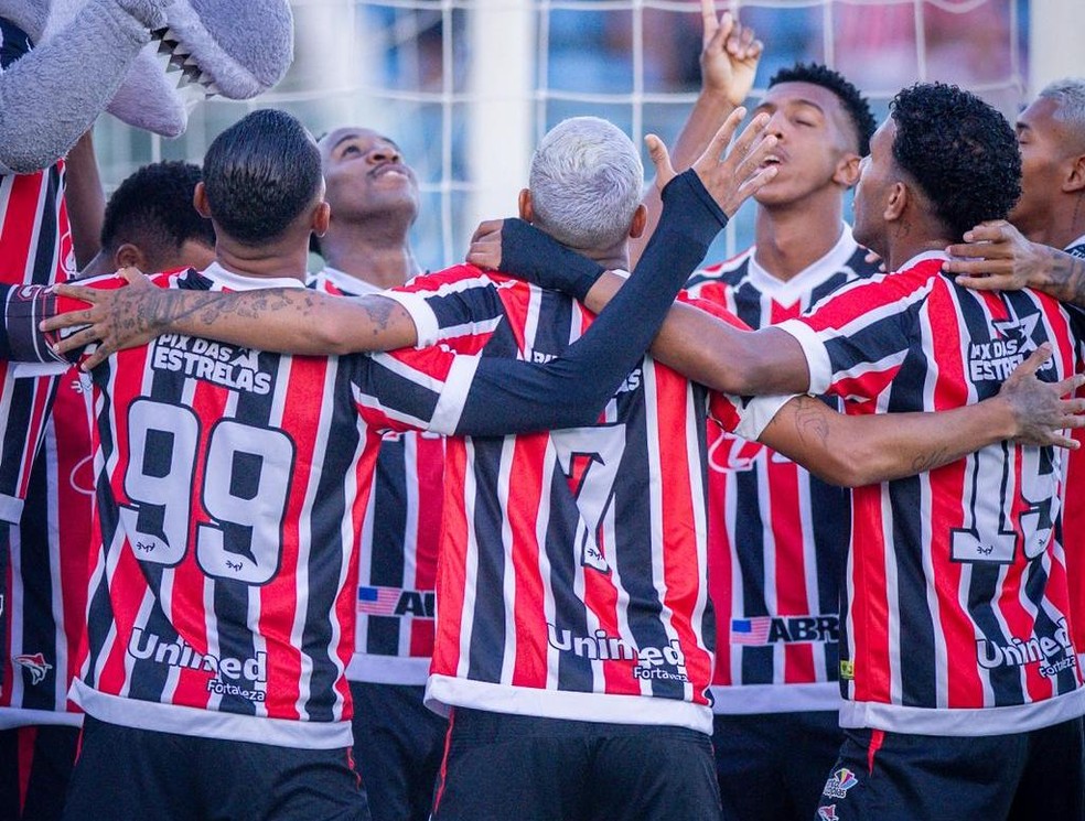 Ferroviário em jogo pela Série D