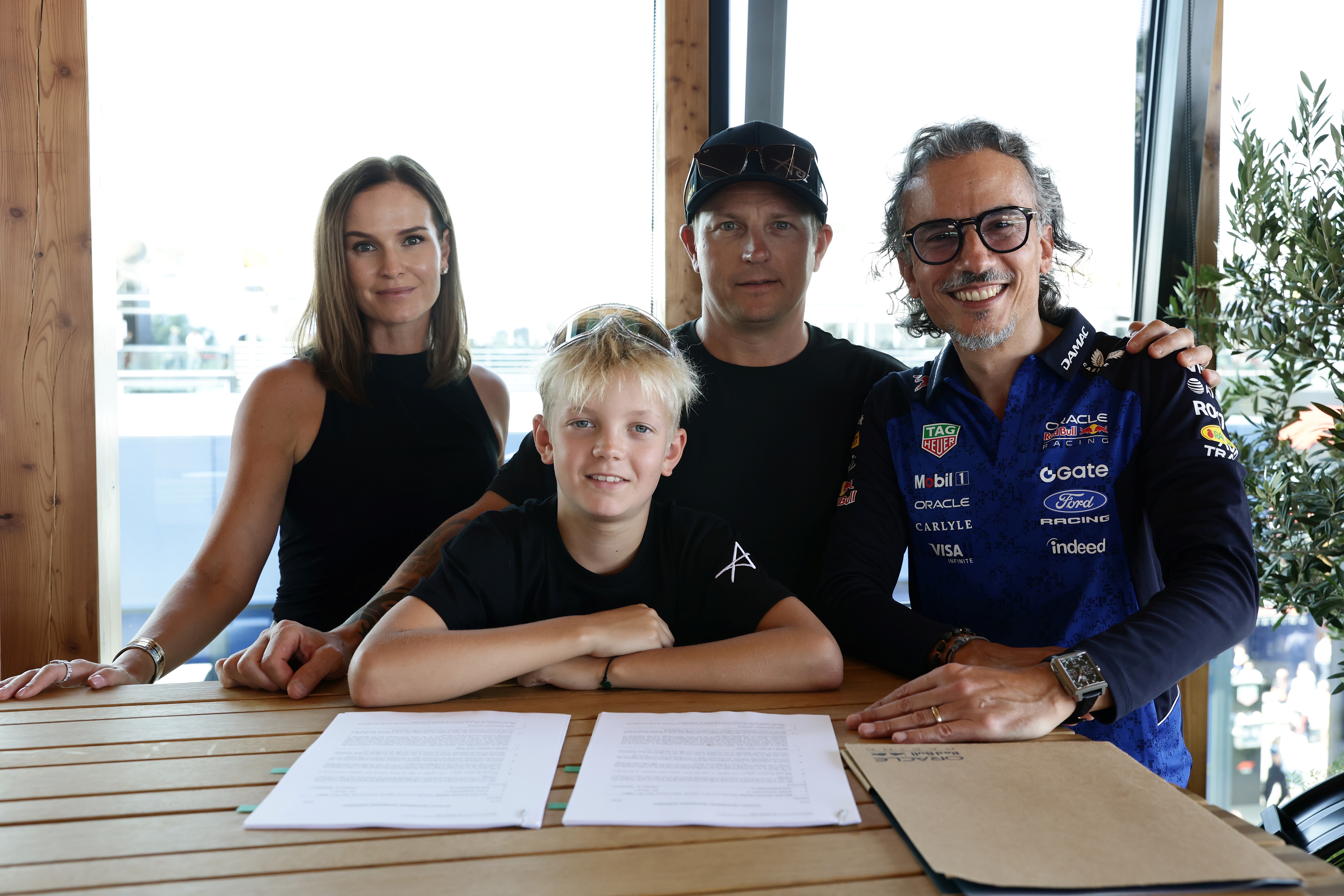 Filho de Kimi Raikkonen é anunciado no programa de jovens pilotos da Red Bull