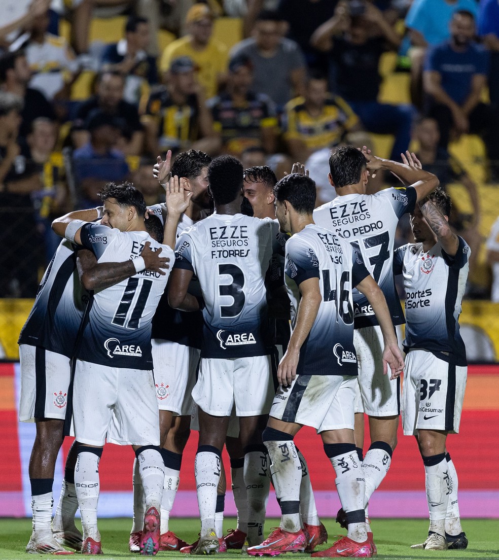 Gol de Alex Santana em Novorizontino x Corinthians — Foto: Rodrigo Coca/Corinthians
