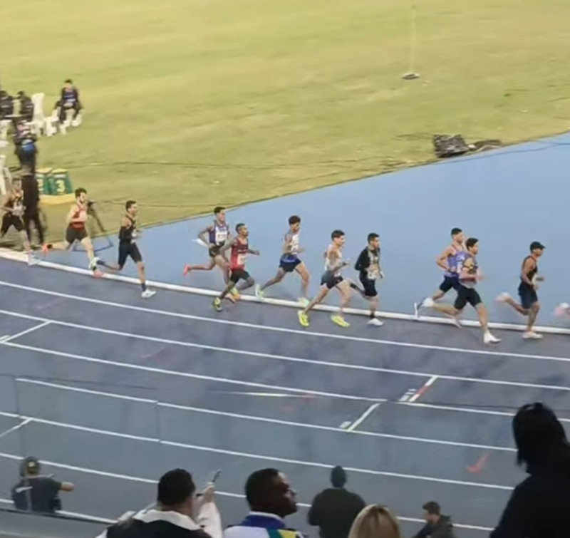 Acreano Mateus Silva fica fora do pódio nos 5 mil metros no Troféu Brasil de Atletismo, em SP