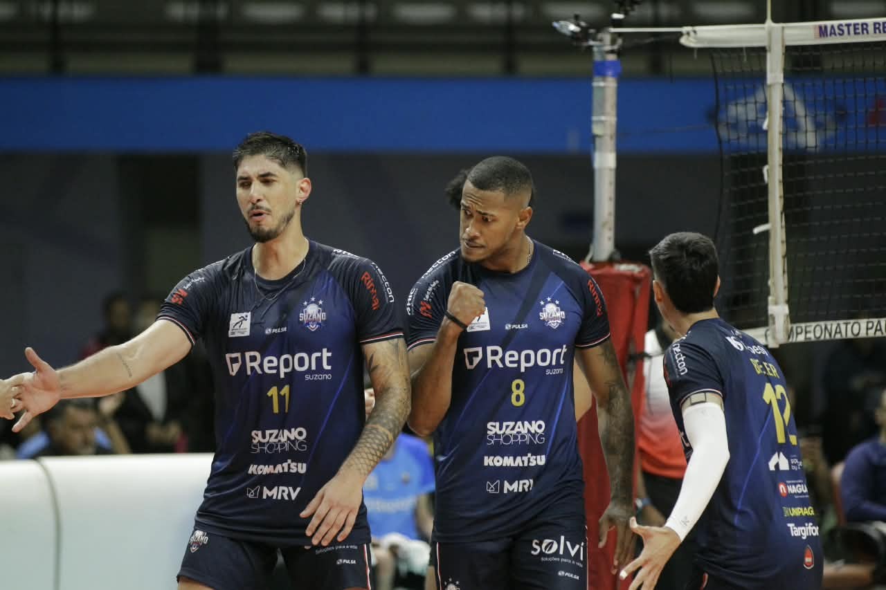 Suzano vira sobre São José e larga na frente na semifinal do Paulista de vôlei masculino