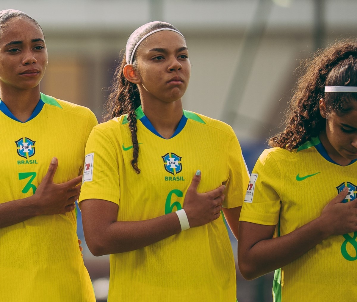 Sarinha leva sonho de Cuiabá à Copa do Mundo após mudança da família para São Paulo