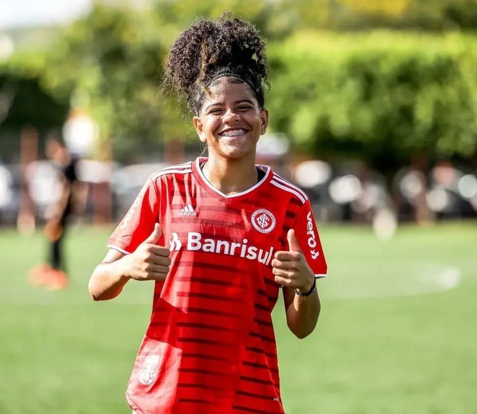 Yngrid Piauí, atacante do Internacional e da Seleção — Foto: Divulgação/Instagram