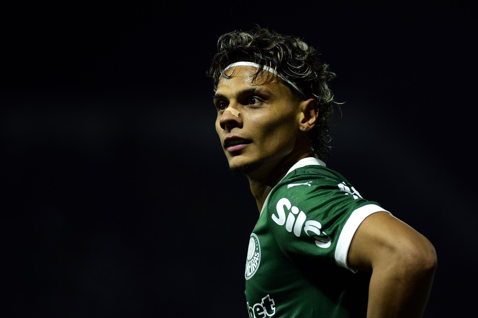 Richard Ros em Palmeiras x So Paulo na Arena Barueri pelo Campeonato Brasileiro  Foto: Marcos Ribolli