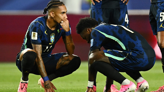 Raphinha sente a coxa direita e é substituído em Brasil e Haiti 