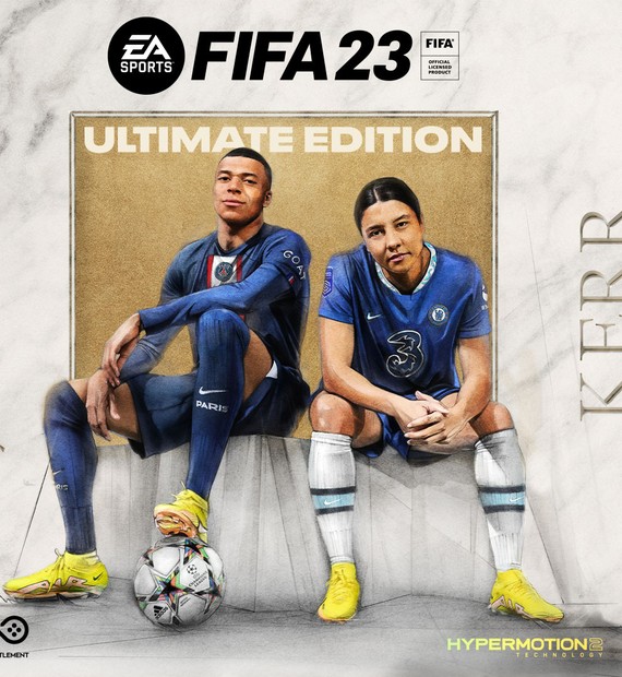 Vini Jr. posta jogando FIFA 23 com capa exclusiva de embaixador