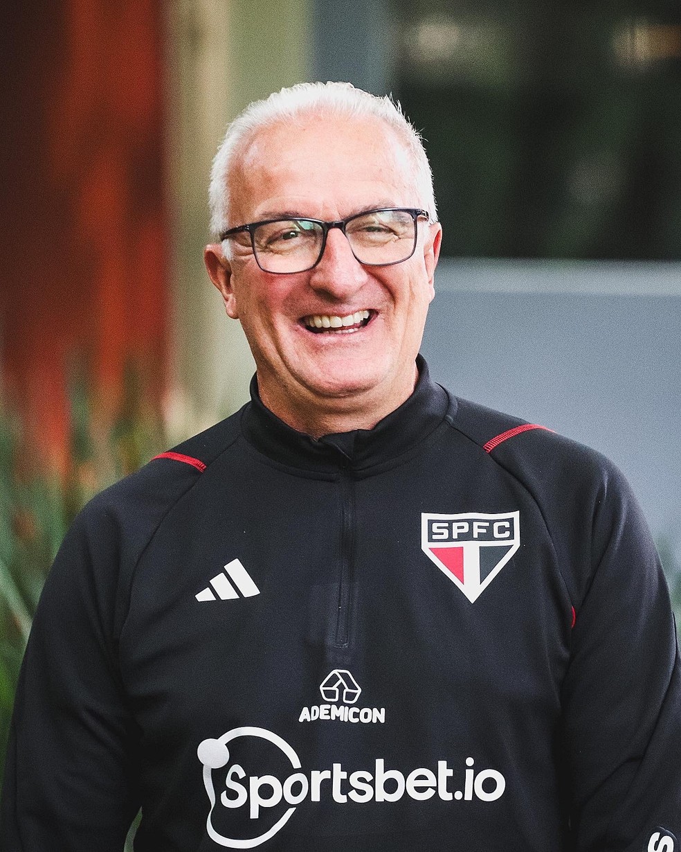 O técnico Dorival Júnior no CT do São Paulo — Foto: São Paulo FC