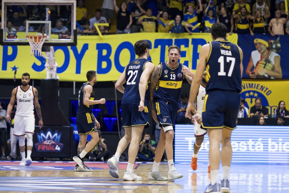 Boca Juniors não deu chances ao Flamengo na semifinal da BCLA — Foto: Divulgação/FIBA Américas