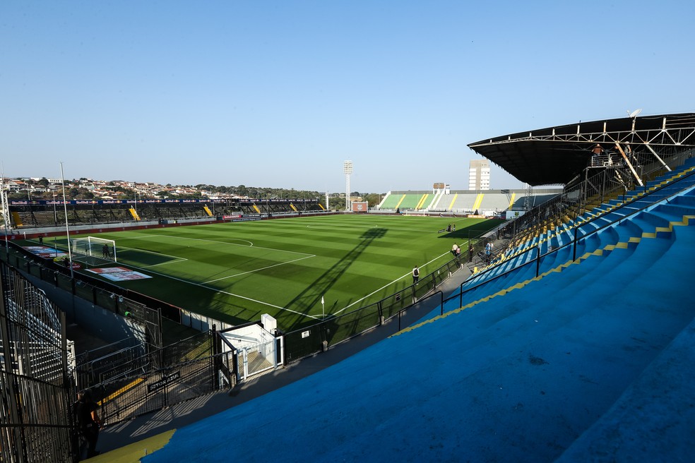 Estádio Nabi Abi Chedid recebe Bragantino x Cruzeiro — Foto: Marco Miatelo/AGIF