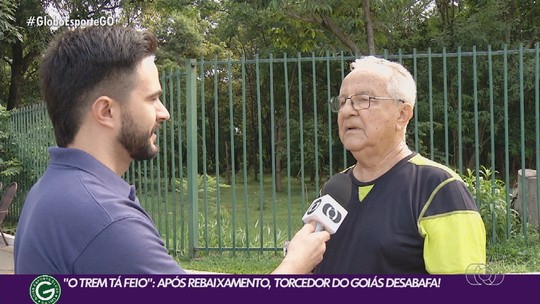 Torcedores do Goiás desabafam após queda - Programa: Globo Esporte GO 
