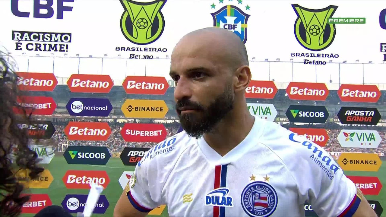 Thaciano explica o porquêbetfair é bomnão ter comemorado gol para o Bahia: 'Foi por respeito'