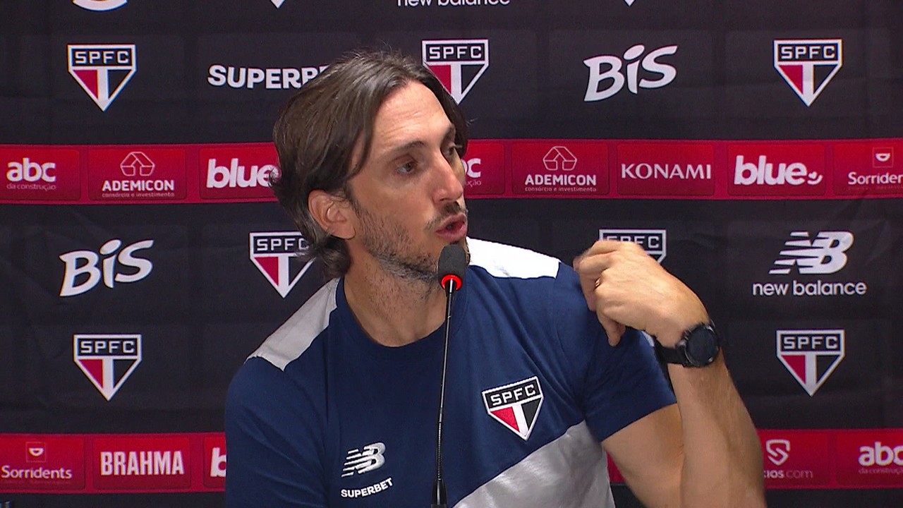 Confira na íntegra a coletiva do técnico Luis Zubeldía, do São Paulo, após vitória