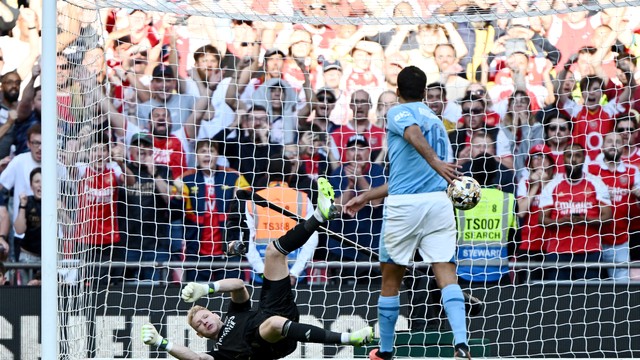 Manchester City 1 x 0 Arsenal  Copa da Inglaterra: melhores momentos