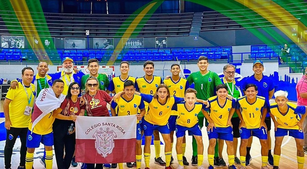 Time paraense goleia França e é campeão do Mundial Escolar de Futsal,  disputado na Sérvia, pa