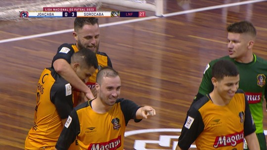 Sorocaba faz valer favoritismo e vence o Joaçaba na ida das oitavassaque na betfairfinal da Liga Nacional - Programa: Futsal SporTV 