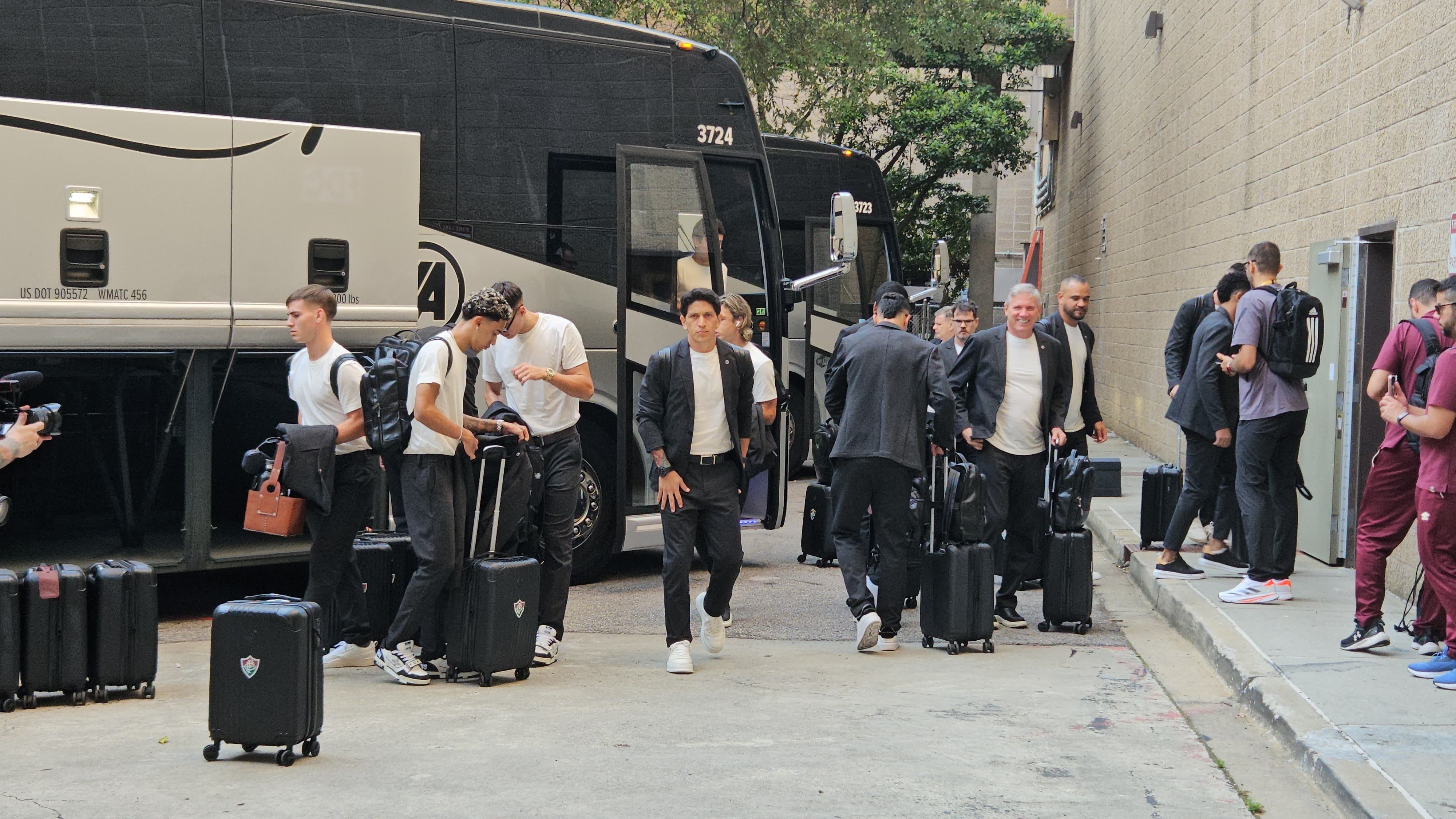 Fluminense é o primeiro brasileiro a desembarcar nos Estados Unidos para a Copa de Clubes