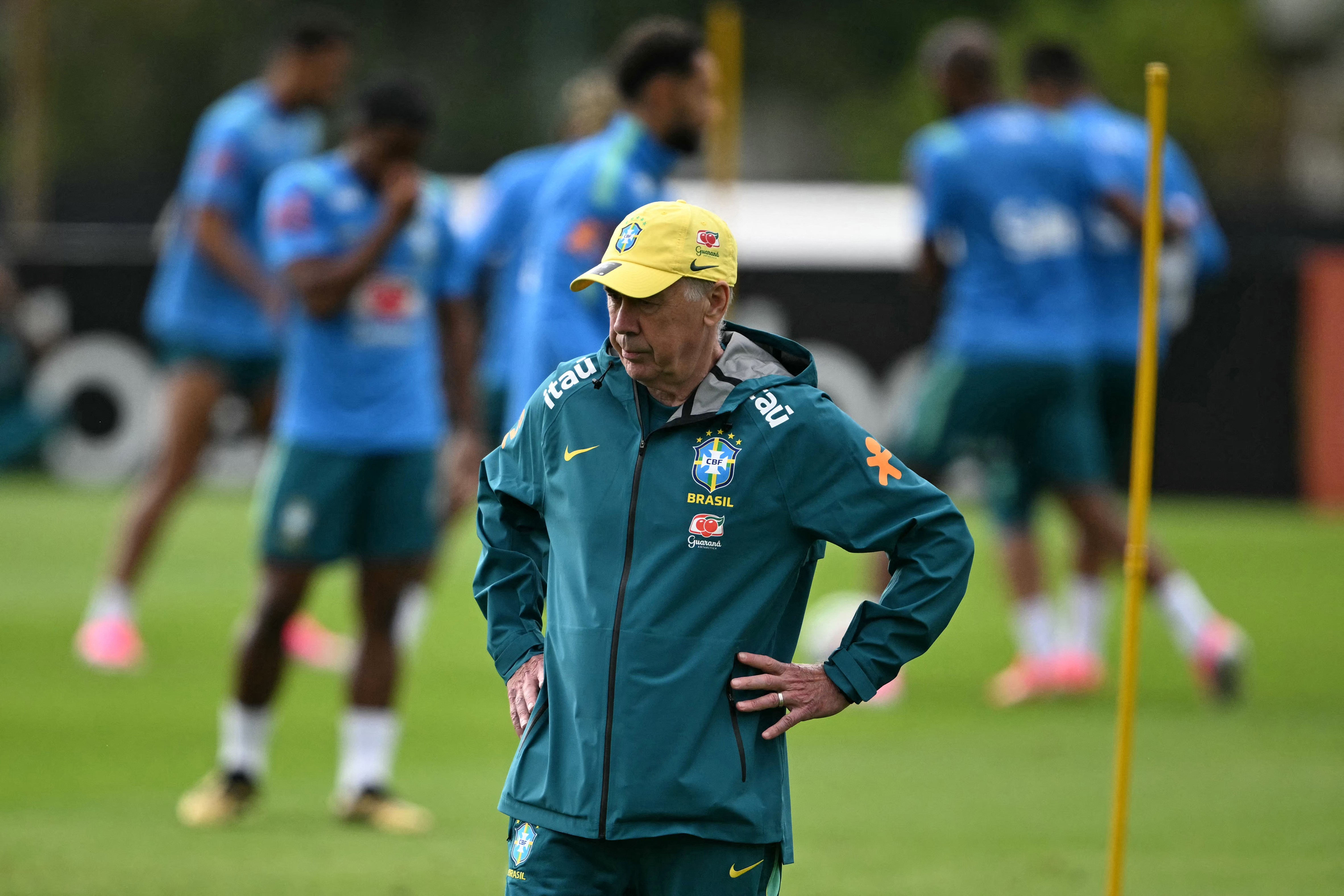 Ancelotti divulga escalação contra o Panamá e diz que Marquinhos será o capitão na Copa