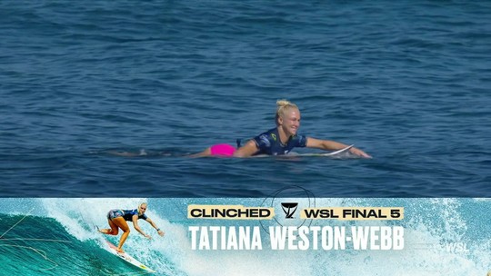 Veja os surfistas que disputarão o título mundial de 2024 no WSL Finals - Programa: Tempo Real 