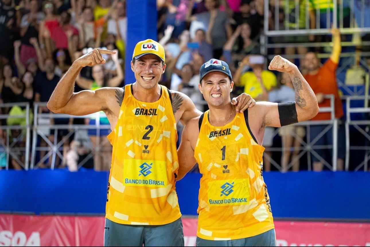 George/Saymon vence campeões olímpicos e avança aos playoffs do Elite ...