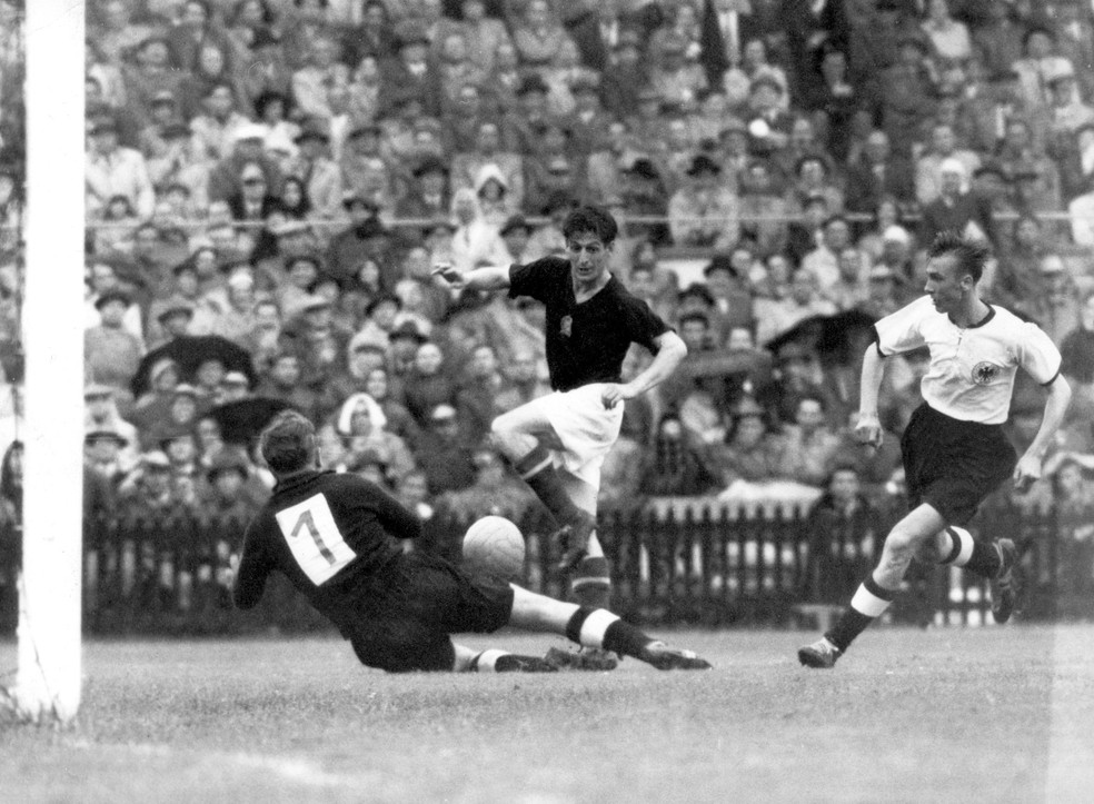 Sándor Kocsis na final de 1954