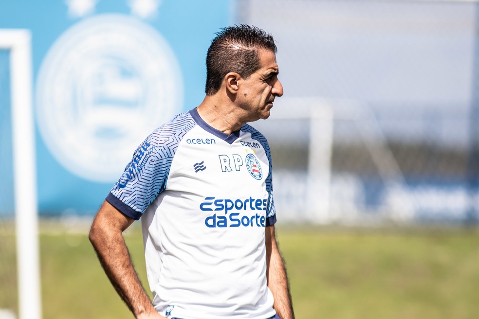 Renato Paiva não é mais o técnico do Bahia — Foto: Letícia Martins/EC Bahia