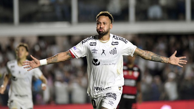 Flamengo empata com o Santos em jogo com 14 minutos de acréscimo