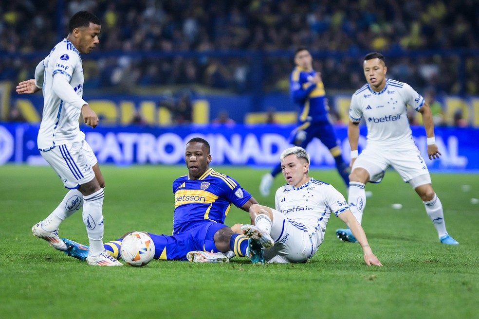 Boca Juniors x Cruzeiro — Foto: Gustavo Aleixo/ Cruzeiro